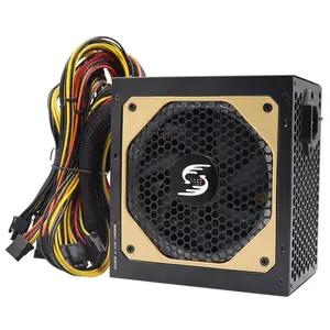 Catu daya PC ATX 850w gaming sumber daya listrik 24Pin ATX sakelar komputer catu daya