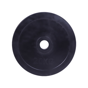 Equipo de Gimnasio, Pesas Libres, Barra para Fisicoculturismo, Levantamiento de Pesas, Discos de Hierro Fundido Recubiertos de Goma Negra de 5-25 <span class=keywords><strong>Kg</strong></span> - Product Image 2