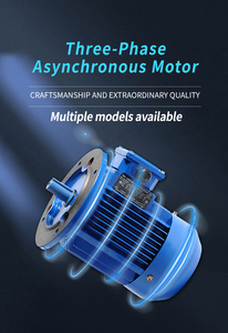 Motor de Inducción Asíncrono Trifásico de la Serie IE2 Super Premium, 4 Polos, 100% Cobre, Carcasa de Hierro Fundido/Aluminio - Product Image 1