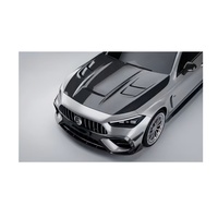 Capot de voiture en fibre de carbone sèche pour Mercedes-Benz AMG CLE53 2024+ – Pièces de carrosserie de modification du capot avant en carbone préimprégné