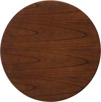 Table d'extrémité en bois de chêne massif naturel superposée en faux bois Tables d'extrémité en bois de cerisier antique en acajou