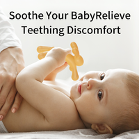 Vente en gros Bebestep Silicone antibactérien bébé anneaux de dentition en forme de boule peluche de dentition 5*9cm pour les nourrissons et les tout-petits