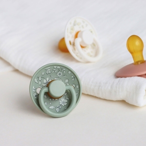 Nuovo arrivo ciuccio manichino stampato BPA Free in gomma naturale ciuccio per bambini allattato <span class=keywords><strong>al</strong></span> seno - Product Image 2