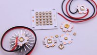 Juhong 3W 265nm LED UV Ra95 CRI 95 Tension d'entrée 5-8V Garantie 1 an Échantillons gratuits