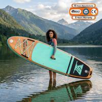 Planche de paddle gonflable abordable de 11 pieds pour tous les âges, idéale pour l'exercice et les sorties en groupe
