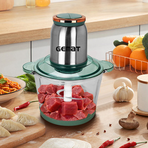 Picadora de carne eléctrica Gemar, procesador de alimentos con motor de acero inoxidable de 1L para picar carne, ajo, verduras, electrodoméstico de cocina - Product Image 3