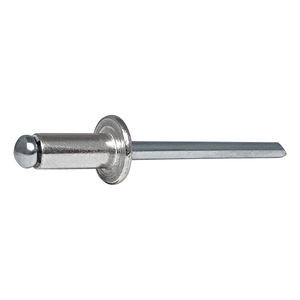 Remaches ciegos de aluminio D. Rivit AFT de 6,4mm con clavo de acero (250 uds) - Product Image 1