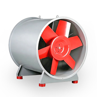 Ventilateur d'extraction de fumée et de gaz incendie 400V de qualité industrielle haute performance pour bâtiments commerciaux