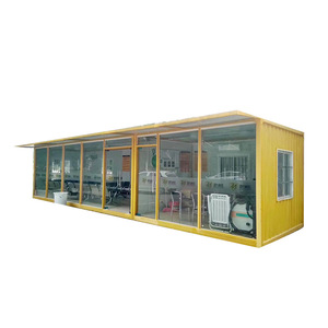 Contenedor Marítimo Modificado, Diseño Industrial Rectangular, Puerta de Vidrio, Uso Comercial, Grosor Estándar - Product Image 1