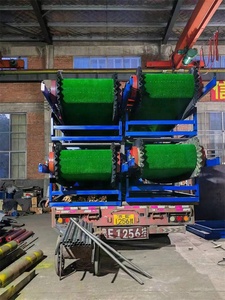 완전 자동 2-4 TPH 소형 진동 금 패닝 장비 휴대용 금 모래 흐름 수구 매트 세척 분리 기계 - Product Image 3