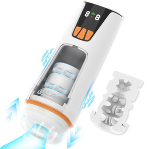 Bomba de vacío eléctrica a prueba de agua, taza de avión de succión giratoria, masturbador masculino, juguete sexual para adultos para hombres - Product Image 1