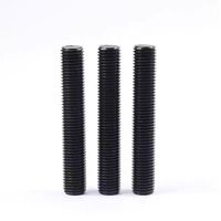 Fully Threaded Rod Carbon Steel Black Oxide High Strength Stud Bolt Bar 120mm Chuangtuo for Steel Structure and Frame Work Use