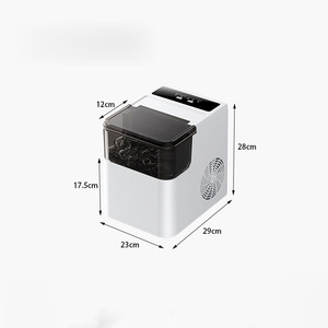 Mini máquina automática para hacer hielo portátil para el hogar Máquina para hacer hielo de alta calidad para uso doméstico Máquina para hacer hielo inteligente fácil de limpiar - Product Image 3