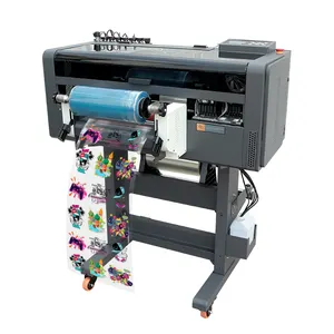 30Cm Inkjet Pet Folie Sticker Uv Printmachine Overdracht Uv Sticker Dtf Printer 24 Inch