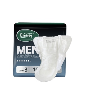 Elintree OEM Coussinets d'incontinence jetables pour adultes, prévention des fuites 3D, doux, respirants, absorption élevée pour hommes - Product Image 1