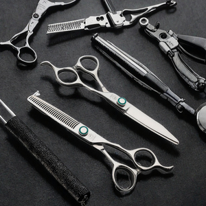 Tijeras de Peluquería PROSEE 5.5 6.0, Acero Inoxidable, Profesionales, de Salón, Modelo Champion, con Dientes en V, 30 Dientes, para Diestros - Product Image 3