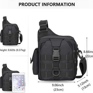 Bolso Cruzado de Moda para Hombre, Bolso de Pecho, Bolso Mensajero Pequeño, Mochila de Hombro para Correr, Ciclismo y Uso Diario - Product Image 3