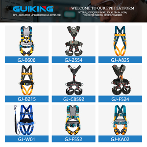 <span class=keywords><strong>Harness</strong></span> Konstruksi Pelindung Jatuh Seluruh Tubuh dengan Titik Pengikat Bilateral untuk Menghubungkan Sistem Pencegah Jatuh - Product Image 6
