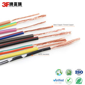 سلك نحاسي معزول بـ XLPE للسيارات SAE J1128 8 10awg 12 14 16 AWG 18 20 <span class=keywords><strong>22</strong></span> 24awg TXL - Product Image 1