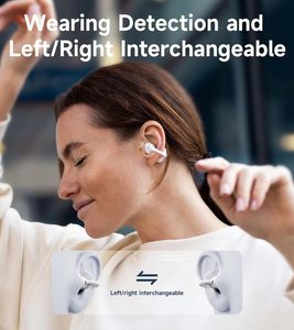 New Clip-on Earphones Earbuds Noise-Canceling Bone Conduction Earphones Wireless Sport Earbuds <b>for</b> Smart <b>Phones</b> - Product Image 3