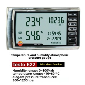 เทอร์โมไฮโกรมิเตอร์ความแม่นยำสูง Testo 608H1/H2 รุ่น ABS สำหรับใช้ในบ้าน เด็ก และอุตสาหกรรม |   เครื่องมือวัดอิเล็กทรอนิกส์ ODM - Product Image 4