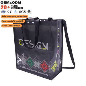 Mochila de Alta Calidad Reutilizable para Ferias Comerciales, con Logotipo Personalizado Impreso, Estilo Moderno, Asas Tejidas, <span class=keywords><strong>Bolsa</strong></span> de Compras, Promociones Elegantes - Product Image 1