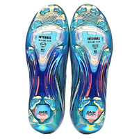 Chaussures de football en promotion – Crampons FG avec plaque carbone, coussin d'air, semelle TPU respirante pour terrain gazonné – Unisexe, pour matchs en extérieur – Vente directe usine