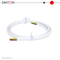 Cable de teléfono código de color RJ9 RJ11 rj12 múltiples cables telefónicos planos de cobre sin oxígeno