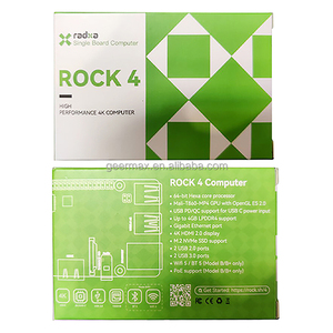 Geermax Original New <span class=keywords><strong>Rock</strong></span> <span class=keywords><strong>Pi</strong></span> 4B 4GB Rockchip RK3399 ARM Six Core SBC/Single Board Computer <span class=keywords><strong>Rock</strong></span> <span class=keywords><strong>Pi</strong></span> <span class=keywords><strong>4</strong></span> <span class=keywords><strong>Model</strong></span> <span class=keywords><strong>B</strong></span> 4GB - Product Image 5