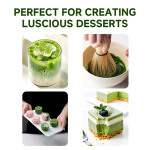 Высококачественный органический парадный порошок маття из натурального зеленого чая с витаминами, оптовая продажа - Product Image 6