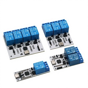 DSTUR-T10/T20/T30/T40/T80 1/2/3/4 ช่อง USB เป็น CH340 โมดูลควบคุมรีเลย์แบบอนุกรม ออปโตคัปเปลอร์ป้องกัน ชนิดอินเทอร์เฟซ Type-C L379 - Product Image 1