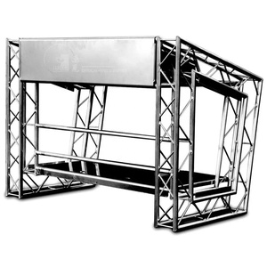 Cabina Móvil Portátil de Aluminio para <span class=keywords><strong>DJ</strong></span> Foresight, Mesa de <span class=keywords><strong>DJ</strong></span> en Venta - Product Image 1