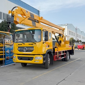 Camión con plataforma aérea articulada Dongfeng 4x2, camión con cesta elevadora de brazo plegable, camión elevador aéreo - Product Image 6