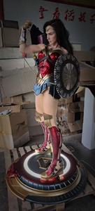 Figura de Resina de 195 cm, Tamaño Real, de la <span class=keywords><strong>Película</strong></span> de Acción de DC Comics, "<span class=keywords><strong>Wonder</strong></span> <span class=keywords><strong>Woman</strong></span>", para Decoración y Colección - Product Image 6