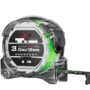 3m 5m 7.5 מ '10m סרט פלדה למדוד פגז שקוף עם להב פלדה עמיד נירוסטה - Product Image 2