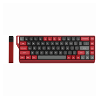 Clavier mécanique sans fil USB compact RGB à trois modes, avec échange à chaud, design gaming de bureau en ABS et connexion triple mode