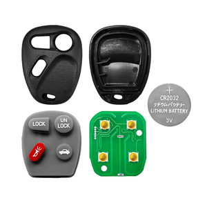 Toptan OEM 4 düğmeler araba anahtarlık uzaktan anahtarsız giriş için 2001 - 2007 Buick Lesabre Cadillac Deville Chevrolet Astro 315MHz - Product Image 6
