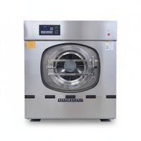 Classic Electric Fully Automatic Heavy Duty Stainless Steel Steam Washer Dryer for Hotel Linen New Condition