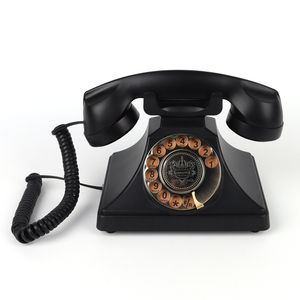 Nhà Máy Trực Tiếp Original Made Tại Trung Quốc Có Điện Thoại Tiêu Chuẩn Với Trả Lời Hệ Thống Trắng Đen Giá Rẻ Cổ Điện Thoại - Product Image 2