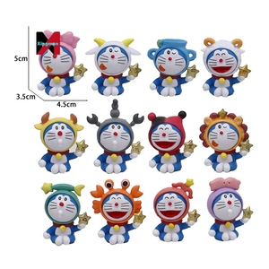 Figura Clásica <span class=keywords><strong>de</strong></span> <span class=keywords><strong>Doraemon</strong></span> <span class=keywords><strong>de</strong></span> los 12 Signos del Zodiaco, Adorno para Coche, Juguete <span class=keywords><strong>de</strong></span> Gato Azul para Niños - Product Image 5