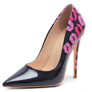 Women's Sexy Pointy Toe High <b>Heel</b> on Stiletto Pumps Large Size 45 Basic Dress Shoes Gradient Color Prom Party Shoes - Product Image 3