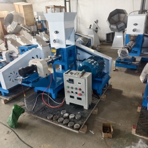 Extrudeuse entièrement automatique pour aliments aquatiques, machine à granulés flottants pour oiseaux et grenouilles, machine de fabrication d'aliments pour chats, chiens et animaux de compagnie - Product Image 2