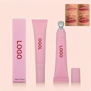 Gloss à lèvres volumateur de haute qualité, végan, longue tenue, hydratant, format échantillon 15ml, logo personnalisé, action rapide, inoffensif - Product Image 1