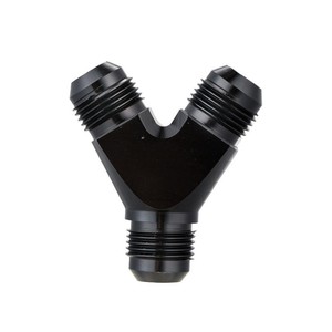 Conector de tubo de aceite tipo Y Haofa Racing, convertidor de aleación de aluminio AN6 2 AN8 para modificación de automóviles - Product Image 2