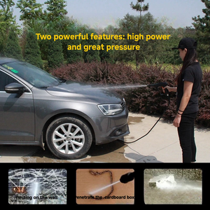 Nettoyeur de voiture électrique haute pression, pompe à eau 3000W, haute puissance, portable, domestique, 220V, pistolet de lavage entièrement automatique - Product Image 2