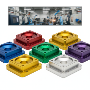 ชิ้นส่วนโลหะคุณภาพสูง ผลิตด้วยเครื่อง CNC อะลูมิเนียม สแตนเลส ทองเหลือง งานกลึง 5 แกน งานกัด งานต้นแบบ ชิ้นส่วนประกอบ - Product Image 1