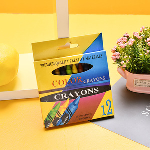 <span class=keywords><strong>Crayons</strong></span> de cire colorés pour enfants, 6/8/12/24 couleurs, dessin à la main, graffiti, bâtonnets vibrants solubles dans l'eau - Product Image 5