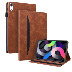 Étui de protection <span class=keywords><strong>pour</strong></span> <span class=keywords><strong>tablette</strong></span> avec support de portefeuille en cuir PU de luxe, étui de <span class=keywords><strong>tablette</strong></span> antichoc avec <span class=keywords><strong>coque</strong></span> de portefeuille, porte-stylet - Product Image 1