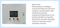 Machine à glace tubulaire de haute technologie 3 tonnes 5 tonnes, machine à glace tubulaire solide/creuse industrielle pour usine de glace avec certificat CE