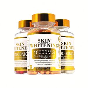 Venta al por mayor de la mejor calidad Venta caliente potente L-glutatión Blanqueamiento de vitamina C Etiqueta privada Cápsula blanqueadora de la piel - Product Image 3